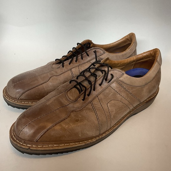 Allen Edmonds MENS 11D Voyager Walking Tan Brown 9386 Leather Casual Dress Shoes main image 12